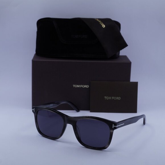 Tom Ford Eric-02 FT0595 20A Square Sunglasses - Grey - Picture 1 of 10